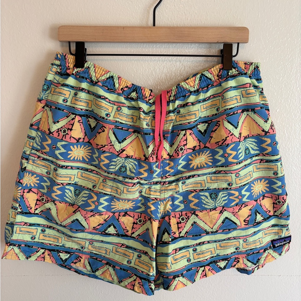Patagonia Baggies 5” Shorts High Hopes Geo Pattern